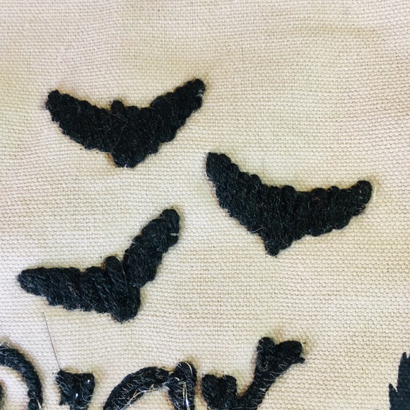 3 Halloween Black Cat Trick Treat Kitchen Towels - Picture 6 of 16